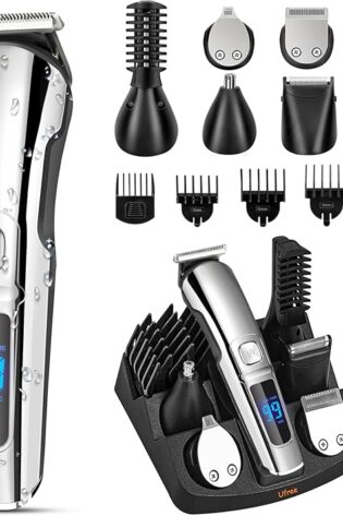 Ufree - Cortadora de barba inalámbrica para hom...