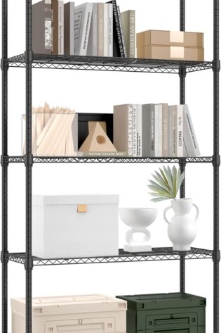 MZG - Estantería de metal de 5 niveles