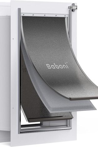 Baboni - Puerta para mascotas para pared, con