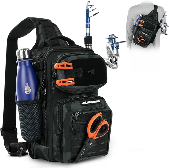 KastKing BlowBak – Bolsa táctica para aparejos de Otros Ofertas Outlet KastKing BlowBak - Bolsa táctica para aparejos de