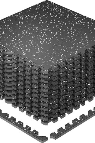 SUPERJARE Alfombrillas extra gruesas de 0.79 pu...