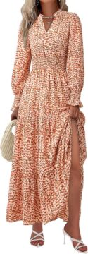 PRETTYGARDEN Vestido largo flo… -36%