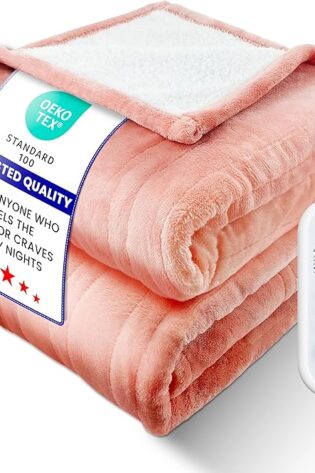 Manta térmica eléctrica tamaño matrimonial, fra...