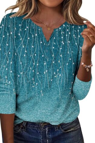 Zeagoo Camisas de manga larga para mujer, estilo