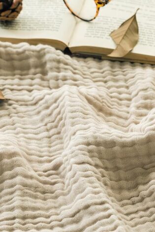 EMME - Manta de algodón grande de 50