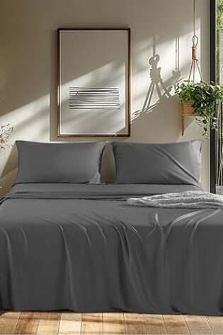 Mellanni - Sábanas extraprofundas California Ki...