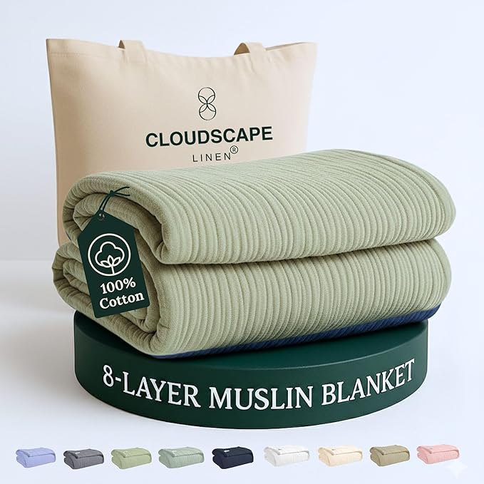 Cloud Scape Linen - Manta de m... -16% 1 Cloud Scape Linen - Manta de m... -16%