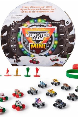 Monster Jam Mini calendario de Adviento navideñ...