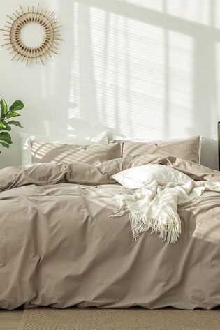 MooMee – Juego de funda de edredón 100%