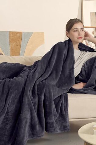 Manta térmica eléctrica tamaño matrimonial, man...