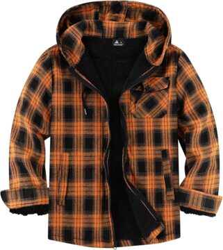 SCODI Chaqueta de franela a cu… -34%