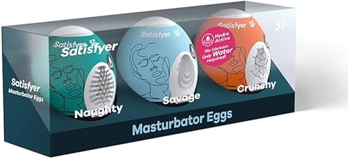 Huevo masturbador Satisfyer: El placer masculino realista y flexible