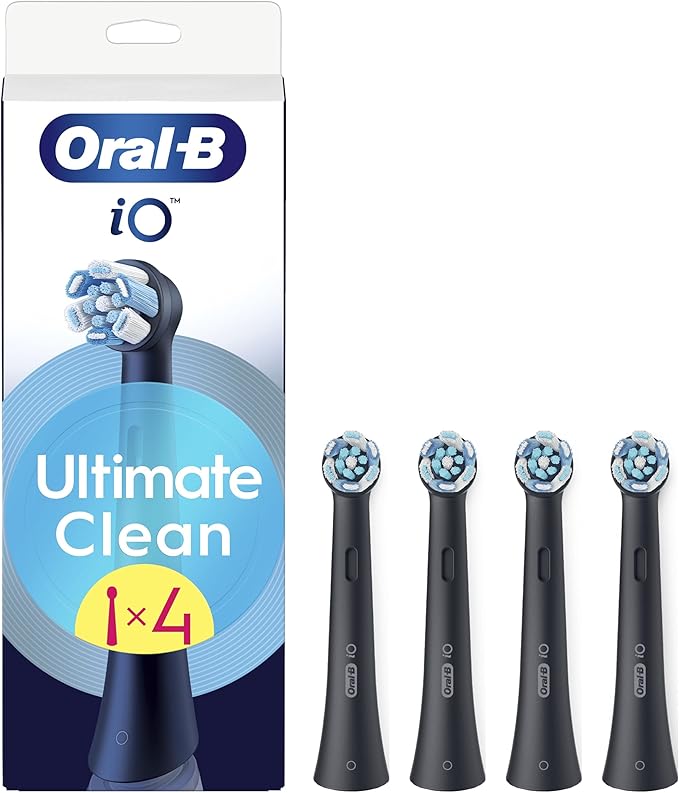 Elige la Mejor Higiene Dental: Pack de 4 Cabezales de Recambio Orals-B Series iO Ultimate Clean