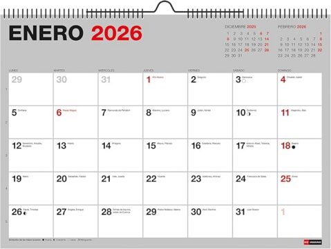 ¡Descubre la Fórmula para una Mejor Organización en el 2026 con el Calendario Miquelrius!