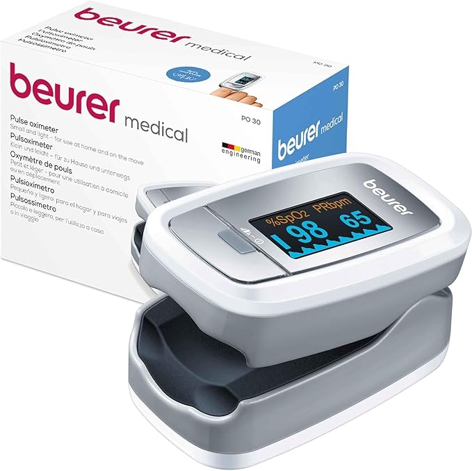 Beurer PO 30: El Pulsioxímetro que Revoluciona tu Salud Respiratoria