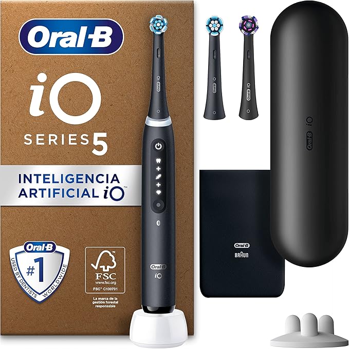 Descubre la Mejora de la Higiene Oral con el Oral-B iO 5N Cepillo de Dientes Eléctrico