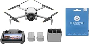 DJI Mini 4 Pro Fly More Combo con mando a distancia DJI RC 2, incluye Care