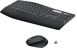 Logitech MK850 Combo Teclado y Ratón Multidispositivo, 2,4 GHz/Bluetooth,