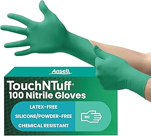 Análisis Completo Ansell TouchNTuff 92-605: ¿Los Mejores Guantes de Nitrilo? **71.55€**