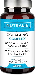 Colágeno Ácido Hialurónico - Hidrolizado + Biotina + Q10 - Piel Cartílago - Vit