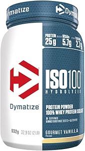 Dymatize ISO 100 Hydrolyzed Gourmet Vanilla: La proteína premium que transforma tu entrenamiento 171.88€ | -8% DTO