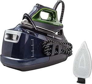 Rowenta Silence Steam Pro 2800W + Suela antibrillos, Pack exclusivo de centro