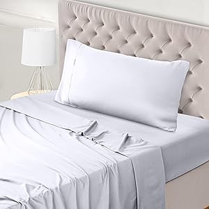 Utopia Bedding Juego de Sabanas 3 Piezas 90x190 - Poliéster Microfibra