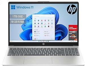 HP 15-fc0242ns - Ordenador portátil de 15.6" FHD Plata - Teclado QWERTY Español