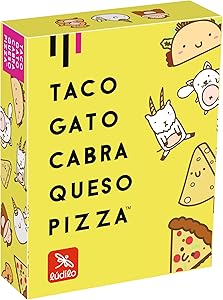 Ludilo - Taco Gato Cabra Queso Pizza | Juegos De Mesa | Juegos De Mesa Niños 8