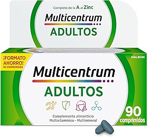 Multicentrum Complemento Alimenticio Multivitamínico y Multimineral para