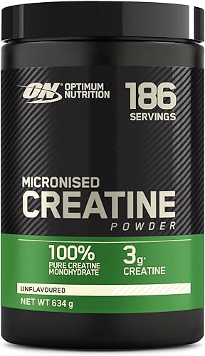 Optimum Nutrition Creatina Micronizada en Polvo, Sin Sabor, 634g, 186 Servicios All Ofertas Outlet Optimum Nutrition Creatina Micronizada en Polvo, Sin Sabor, 634g, 186 Servicios