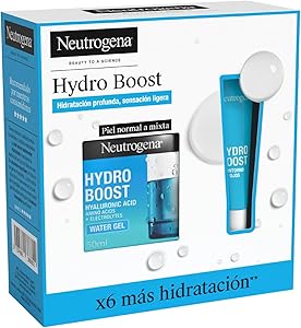 Neutrogena Rutina Hydro Boost, Gel de Agua Hidratante Facial y Contorno de