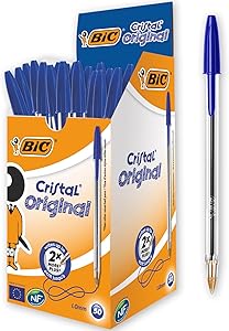 BIC Cristal Bolígrafos: la solución perfecta para escribir sin manchas 46.31€