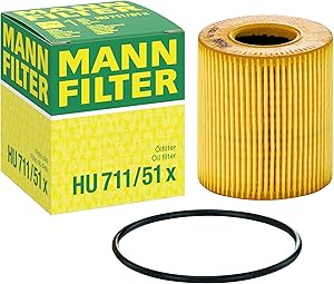 MANN-FILTER HU 711/51 x Filtro de aceite - para Automóviles + Vehículos de