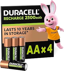 ¿Las pilas recargables AA más duraderas y sostenibles?