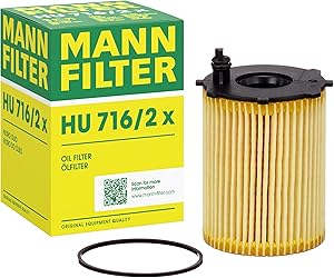 MANN-FILTER HU 716/2 x Filtro de aceite - para Automóviles + Vehículos de