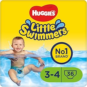 Huggies Little Swimmers Pañales Bañadores para Bebé Talla, Barreras