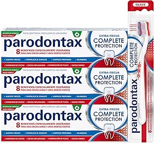 Parodontax Complete Protection Extra Fresh, Para el Sangrado de Encías, Pack de