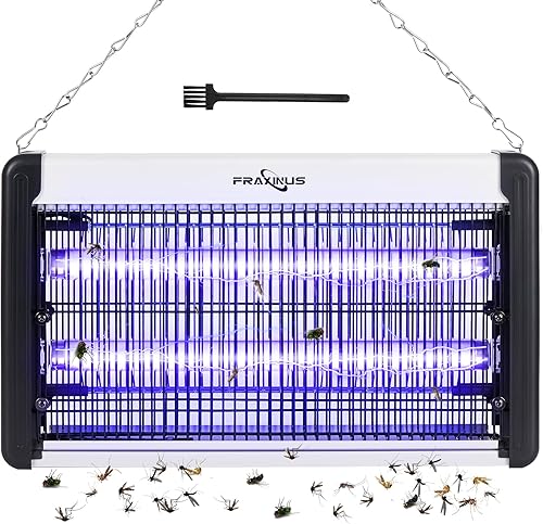 FRAXINUS Lámpara Matamoscas Electrico: La Solución Definitiva contra Insectos ➡️ 31.70€ (Antes: 33.37€)