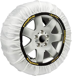 Goodyear Juego de 2 Cadenas de Nieve Textiles para Coche Goodyear Ultra GRIP