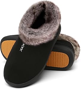 Mishansha Zapatillas Casa Mujer Invierno Calientes Forro Pantuflas Espuma con