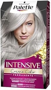 Palette Intensive Creme Color U71 Gris Plata, tinte de pelo permanente con