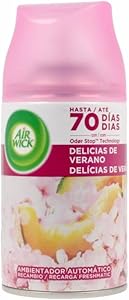 Air Wick Recambio de Ambientador Spray Automático, Delicias de Verano, 250ml,