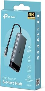 Ahorra 33% en TP-Link UH6120C Hub USB 3.0 con Tipo‑C | 23.55€