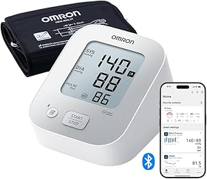 OMRON X2+ Connect - Tensiómetro de brazo - Indicador de hipertensión y