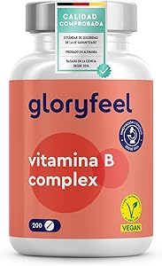 Vitamina B Complex - Alta Dosis con B1, B2, B3, B5, B6, B12 - Con Biotina y