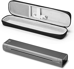 Phomemo M08F Impresora Térmica Portátil, Impresora Móvil Compatible con Papel