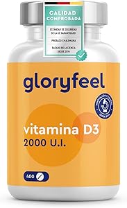 ¿Vale la pena la Vitamina D3 2000UI 400 tabletas? | Solo 9.59€ 1 ¿Vale la pena la Vitamina D3 2000UI 400 tabletas? | Solo 9.59€