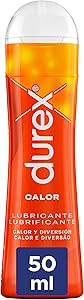 Durex Lubricante Calor y Diversión, óptimo para masturbación, 50 ml