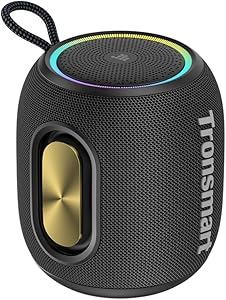 Tronsmart T8 Mini Altavoz Portátil Bluetooth Potente, 16W Potencia, IPX7